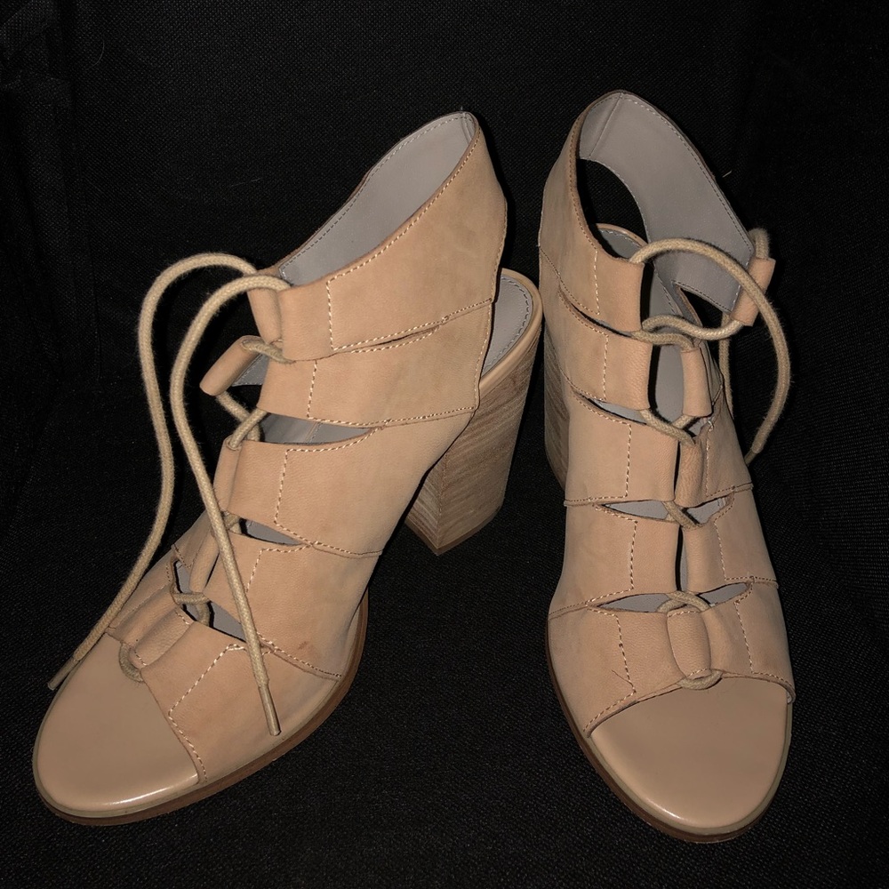 Lace up heels